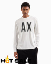 Long-Shirt Men White Armani Exchange Camibuzo
